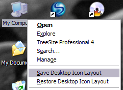 restore icons positions