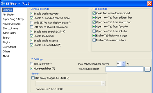 Améliorer Internet Explorer