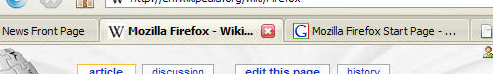 firefox tabs