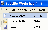 subtitle workshop