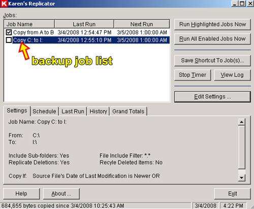 Karens-replicatore di interfaccia-screenshot