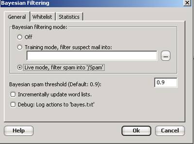 bayesian-spam-filter