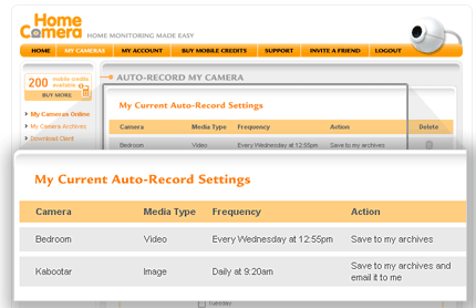 record videos