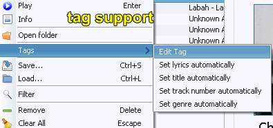 atunes-tag-support