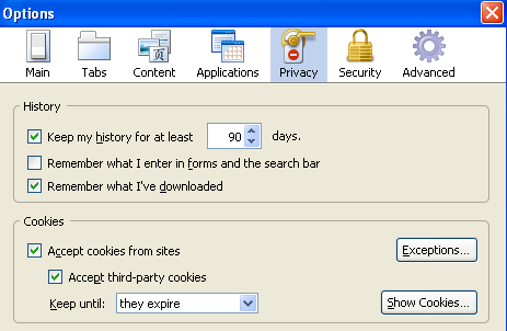 firefox remove cookies
