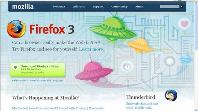 Yes you read it right, for FREE. Here's how to download Mozilla Firefox: 