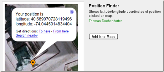 position finder