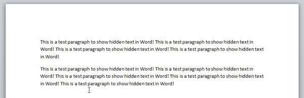 New Hide Text and Show Hidden Text in Word By Patricbensen