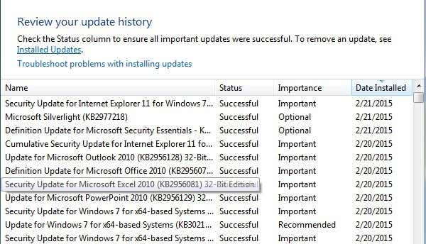 How to Uninstall and Reinstall Windows Updates