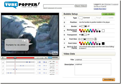 tube popper