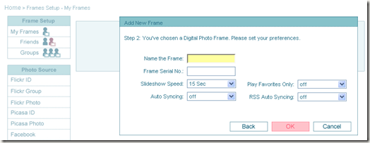 wifi digital photo frame