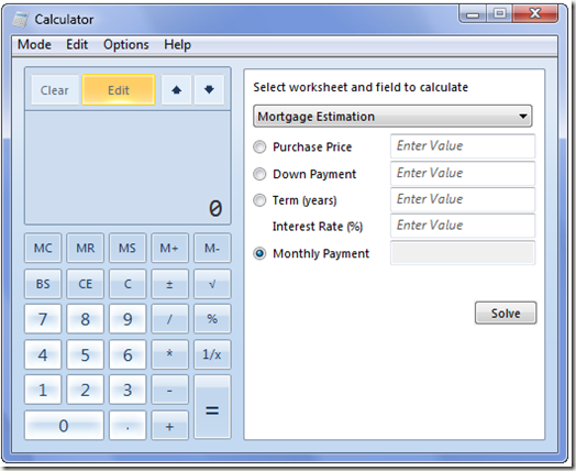 calculate mortgage payments