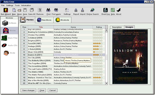 catalog movies music