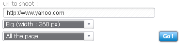 create thumbnail of website