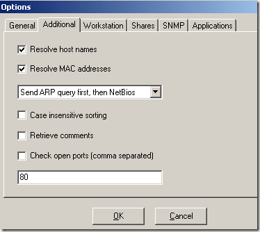 scan for open ports scan for open ports