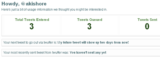 schedule tweet in future