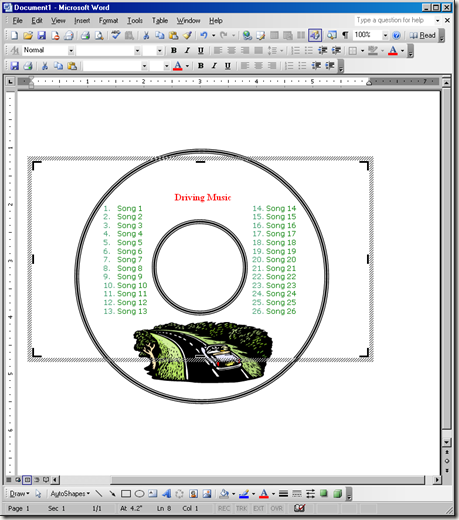 Computer World Create Your Own Cd And Dvd Labels Using Free Ms Word Templates