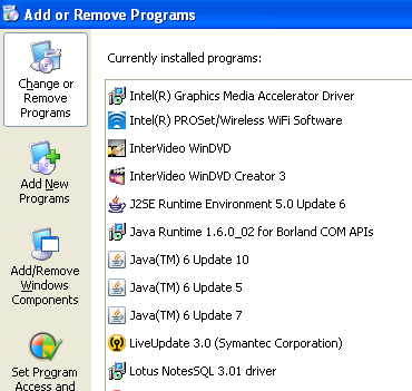Java Program Tray Icon