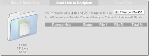 transfer large files