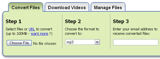 convert text to audio