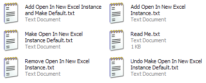new excel instance