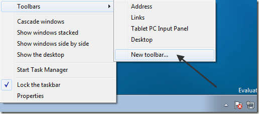 add new toolbar windows 7