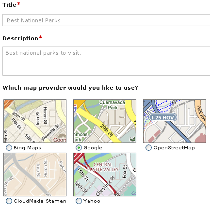 make maps online