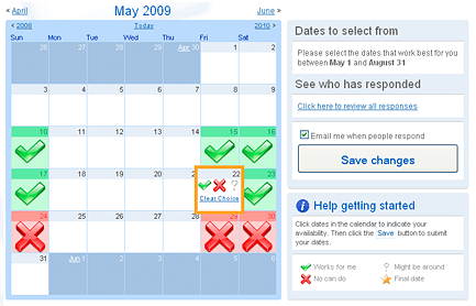 online group planner