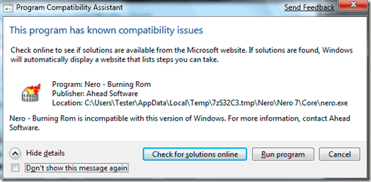 windows 7 compatible programs