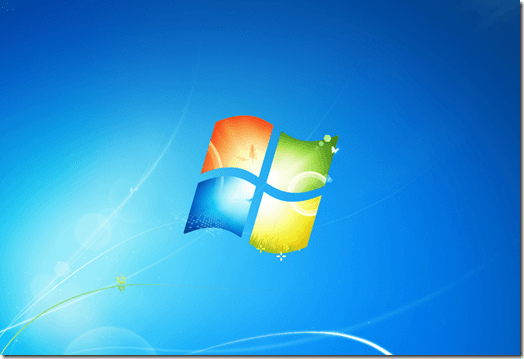 Windows home screen