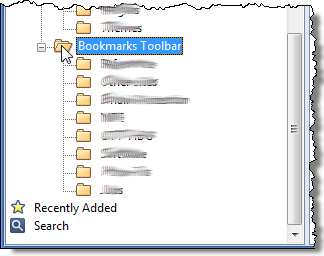 Bookmarks Toolbar folder