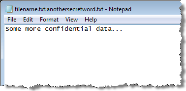 More confidential data