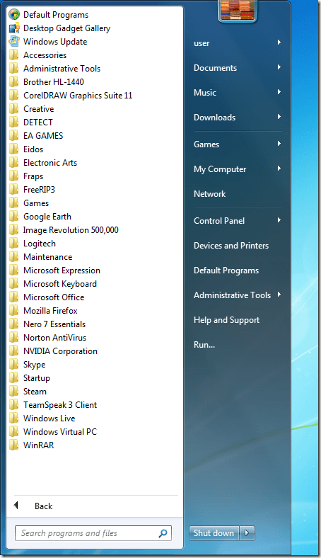 How To Add Program To Start Menu Windows 7