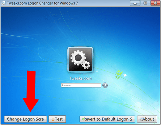change screen