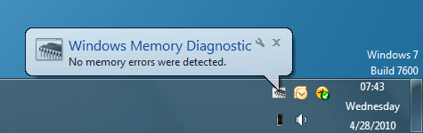 Windows Memory Diagnostic Tool Сколько Тестов
