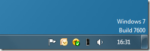 Windows Version and Build Number on Desktop