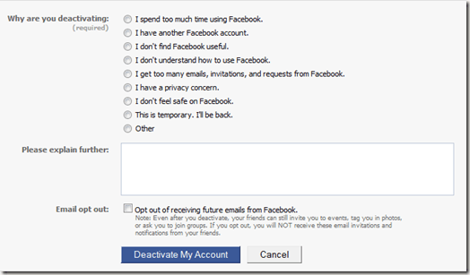 facebook account. Facebook Delete. Deleting A Facebook Account Permanently