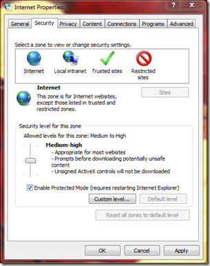 Internet Properties Security