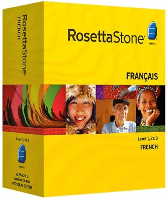 rosetta stone french. For example, Rosetta Stone