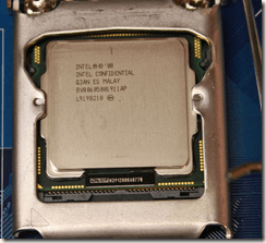 CPU Installed