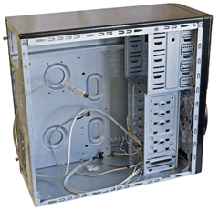 Open CPU Case