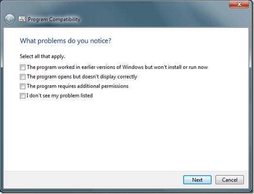 Troubleshoot Compatibility What Problems Do You Notice