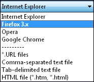 additional browsers