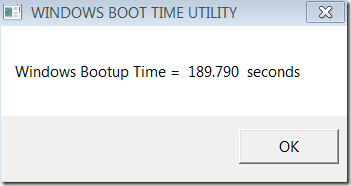boot time total