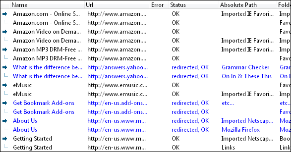 duplicate bookmarks
