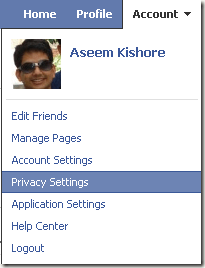 privacy settings