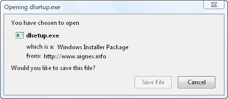 save file