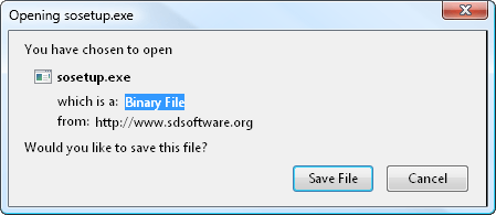 save installer