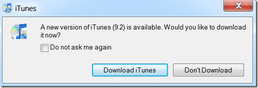 update itunes