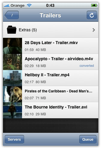 watch movies iphone